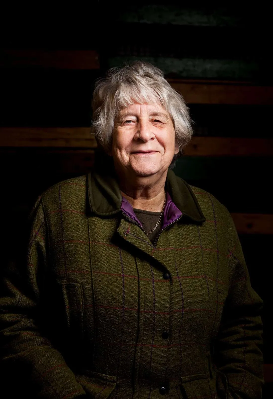 Colour portrait of Christine Broom