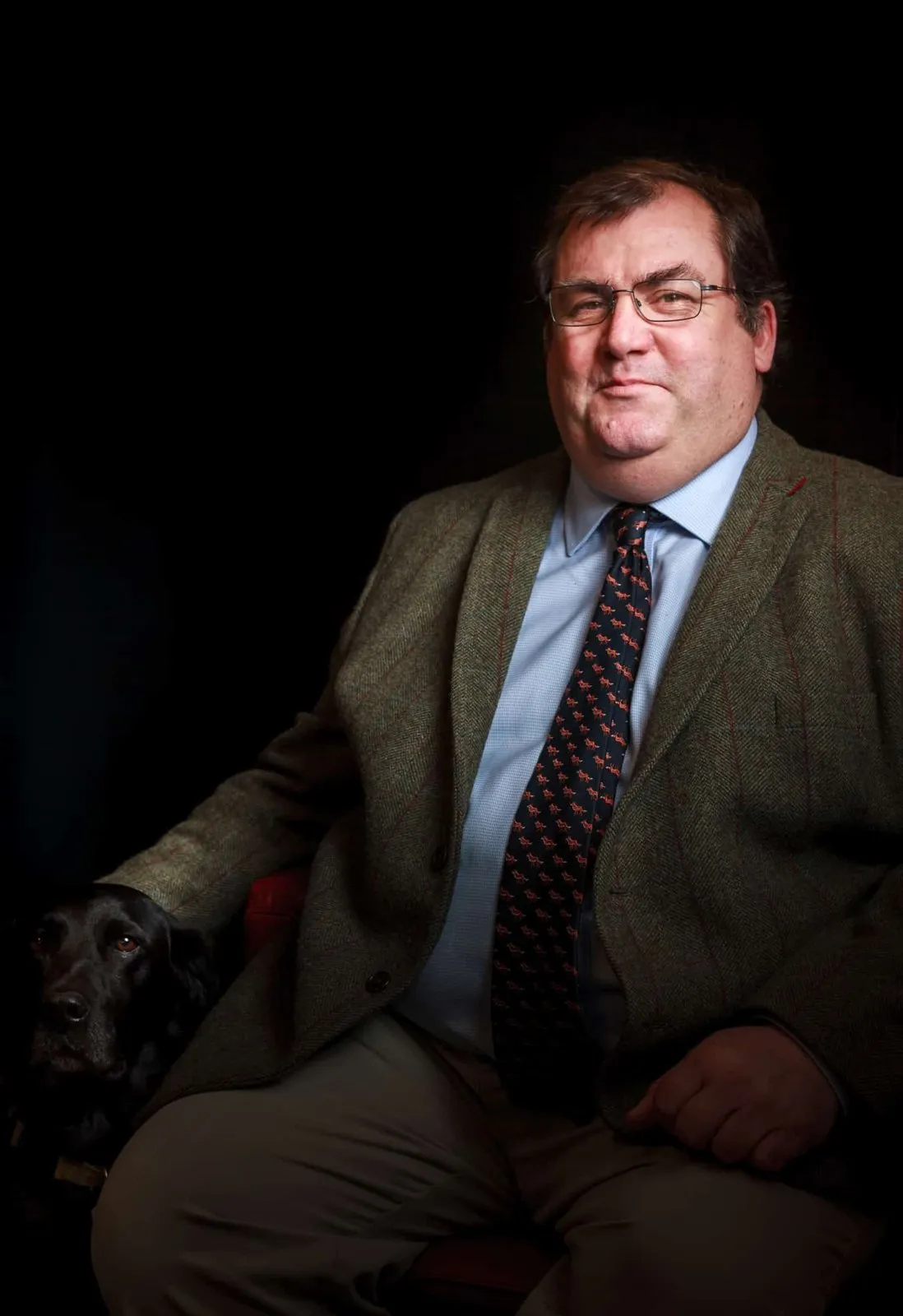Colour portrait of Sam Biles